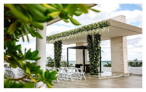 Design consultation with local florist